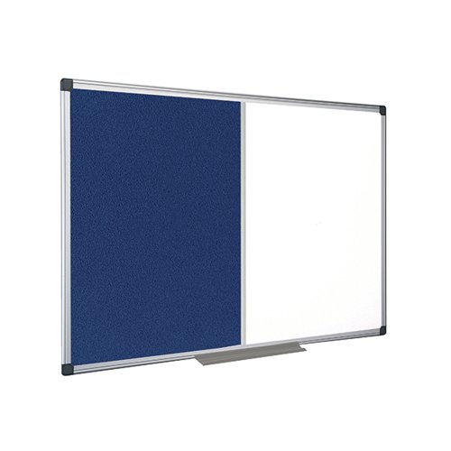 Bi-Office Drywipe and Felt Combination Board 1200x900mm XA0522170