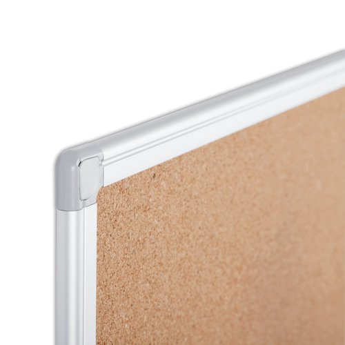 Bi-Office Earth-It Aluminium Frame Cork Board 1200x900mm CA051790 BQ42059 Buy online at Office 5Star or contact us Tel 01594 810081 for assistance
