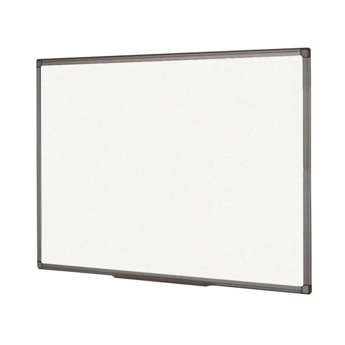 Bi-Office Magnetic Whiteboard 1800x1200mm Aluminium Finish MB8506186