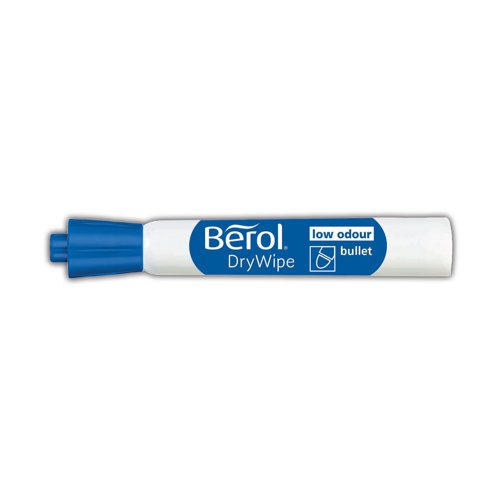 BR84867 Berol Drywipe Marker Bullet Tip Assorted (Pack of 48) 1984867