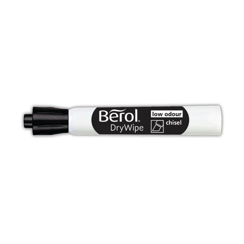 BR84886 Berol Drywipe Marker Chisel Tip Assorted (Pack of 48) 1984886