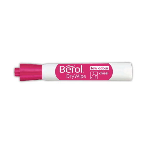 Berol Drywipe Marker Chisel Tip Assorted (Pack of 48) 1984886 - BR84886