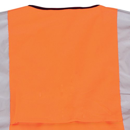 Hi Visibility Vest EN ISO20471 Orange XL WCENGORXL