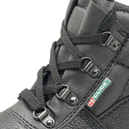 4 D-Ring Mid Sole Safety Boot Black Size 7 CDDCMSBL07