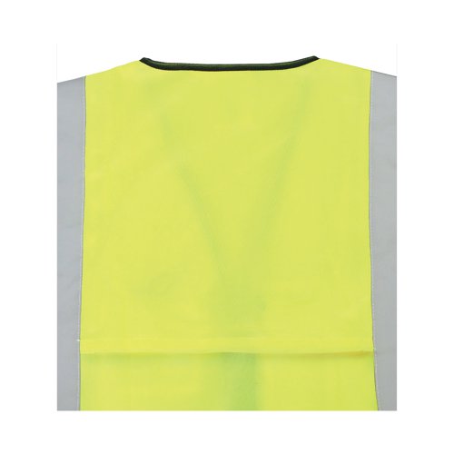 Hi Visibility Vest EN ISO20471 Saturn Yellow Large WCENGL