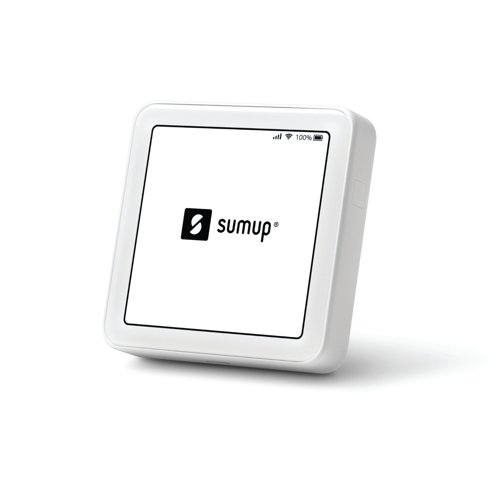 BRI42258 | Compact, intuitive and connected, the SumUp Solo is an advanced all-in-one card reader with a smart user interface and intuitive touch-screen. Payments are a seamless experience with this pocket sized payment device. Truly portable and well connected via WiFi or by the free mobile data included with the in-built SIM. Payments can be processed anywhere at anytime. The SumUp Solo will constantly evolve via automatic software updates, keeping up with most up to date features. Standard 1.69% transaction fee required without the need for contract or monthly cost obligations, this device accepts all kinds of payments such as Chip&Pin, contactless, Android and Apple pay. Supplied complete with a charging cradle.