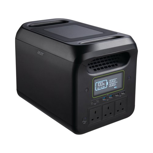 Acer 1800W Portable Power Station Black GP.ADT11.02J Rechargeable Battery Packs BRI77105