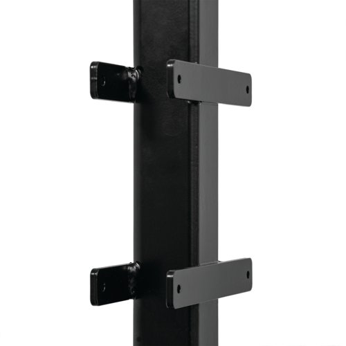Evec Mounting Post for 2x Wall Mount Charger Steel Black DCP01