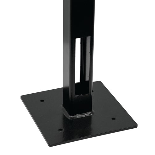 Evec Mounting Post for 2x Wall Mount Charger Steel Black DCP01 | BRI77304 | Evec Ltd