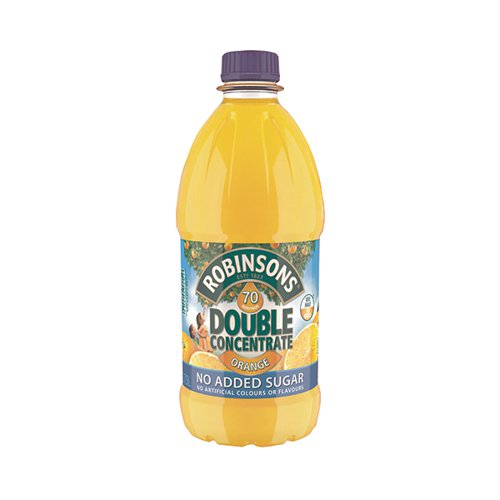 Robinsons Special R Squash No Added Sugar 1.75 Litres Orange Double Concentrated Ref A02115 [Pack 2]