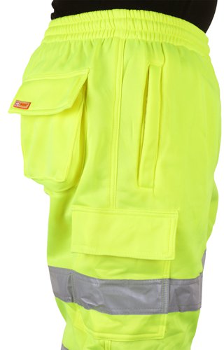 BSW19528 Beeswift High Visibility Fleece Jogging Bottoms