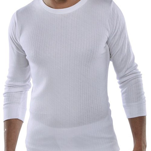Beeswift Long Sleeve Thermal Vest White 3XL