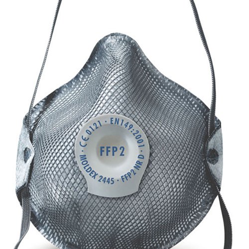 Moldex 2445 Mask FFP2V NR D OZ (Pack of 10) BSW00493 Buy online at Office 5Star or contact us Tel 01594 810081 for assistance