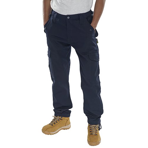Beeswift Combat Trousers Navy Blue 28