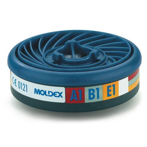 Moldex 9300 Abe1 7000/9000 Organic Gas Filter (Pack of 10) BSW00757 Buy online at Office 5Star or contact us Tel 01594 810081 for assistance