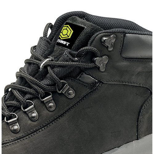 Beeswift Click Chukka SBP D-ring Lace Up Safety Boots 1 Pair Black 06 BSW00878 Buy online at Office 5Star or contact us Tel 01594 810081 for assistance