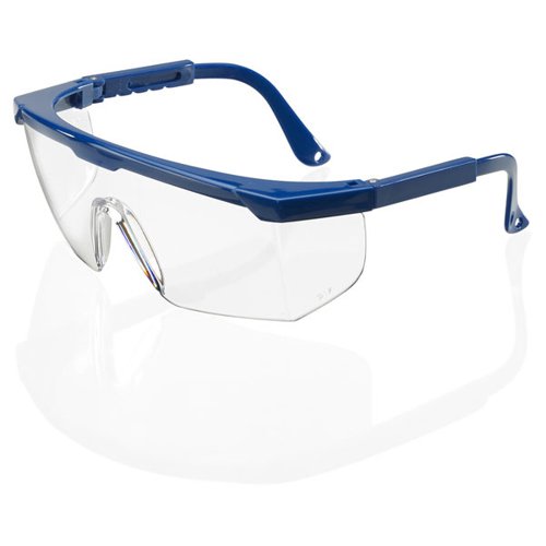 BSW00897 Beeswift Portland Safety Spectacles Clear/Blue