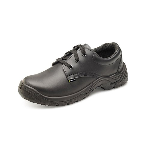 Beeswift Click Smooth Leather Lace Up S1 Safety Shoe 1 Pair | BSW01505 | Beeswift