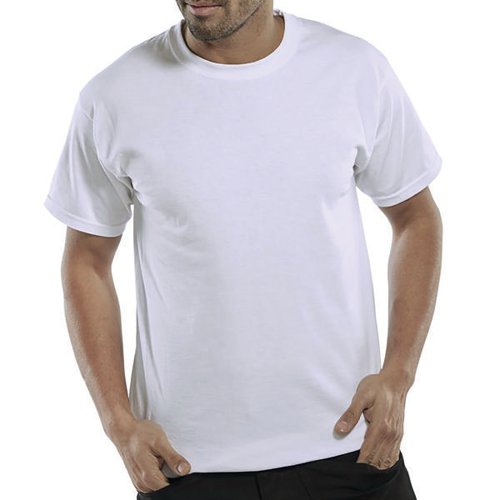 Beeswift Click Heavyweight 100% Cotton T-shirt White L