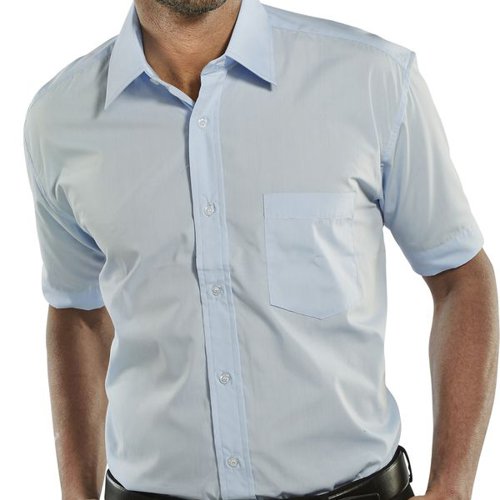 Beeswift Classic Short Sleeve Shirt BSW02158 Buy online at Office 5Star or contact us Tel 01594 810081 for assistance