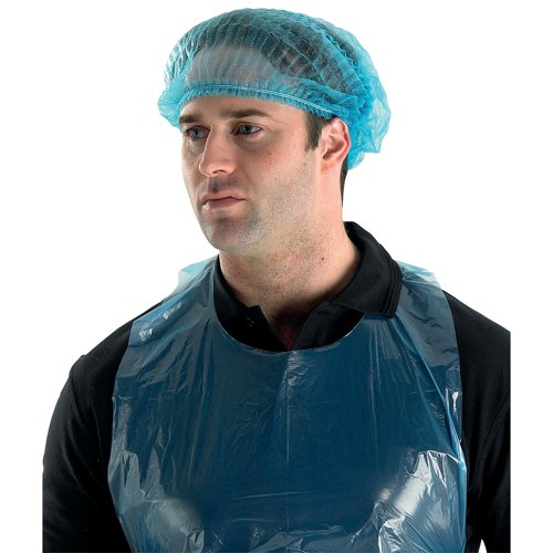 Beeswift Disposable Mob Cap (Pack of 1000) Blue