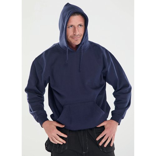 Beeswift Hooded Sweatshirt Navy Blue XL