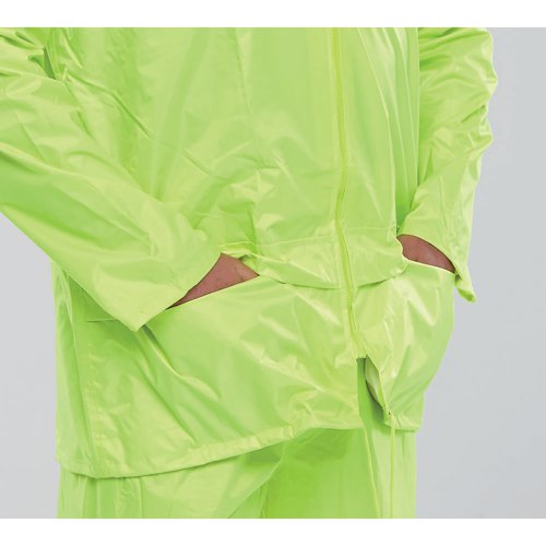 Beeswift Nylon B-Dri Weather Proof Jacket Saturn Yellow 2XL