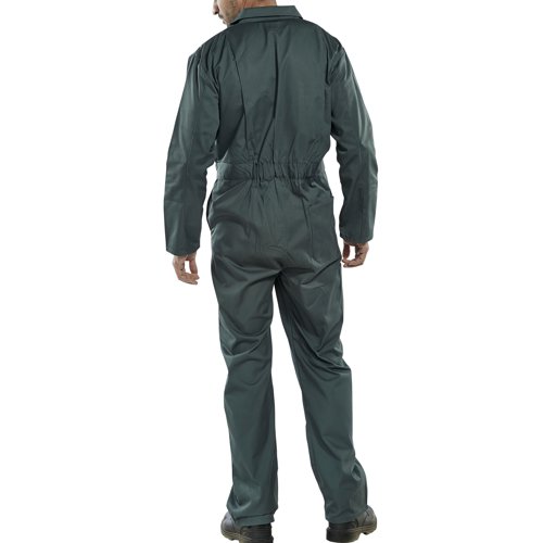 BSW04270 Beeswift Click Boilersuit Spruce Green 38