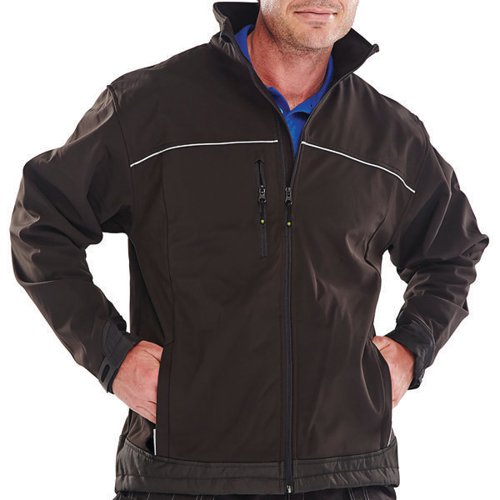 Beeswift Soft Shell Jacket BSW04438 Buy online at Office 5Star or contact us Tel 01594 810081 for assistance