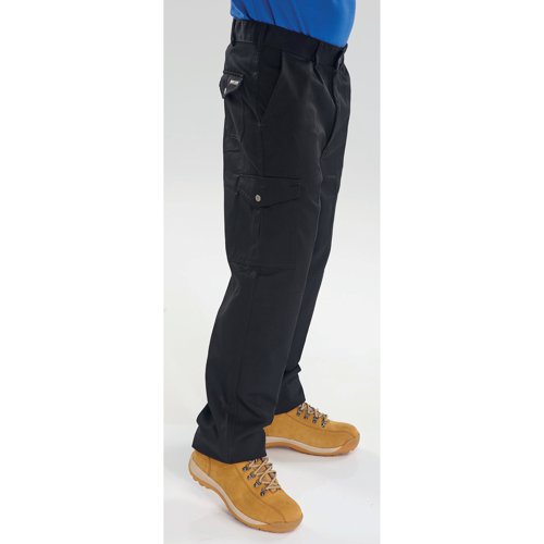 Beeswift Heavyweight Drivers Trousers Navy Blue 30T