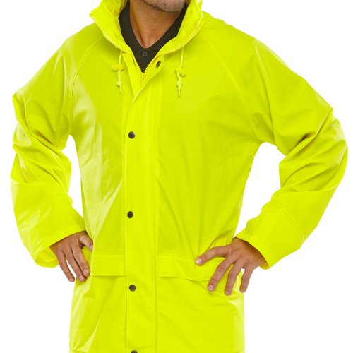 Beeswift Super B-Dri Weather Proof Jacket Saturn Yellow M