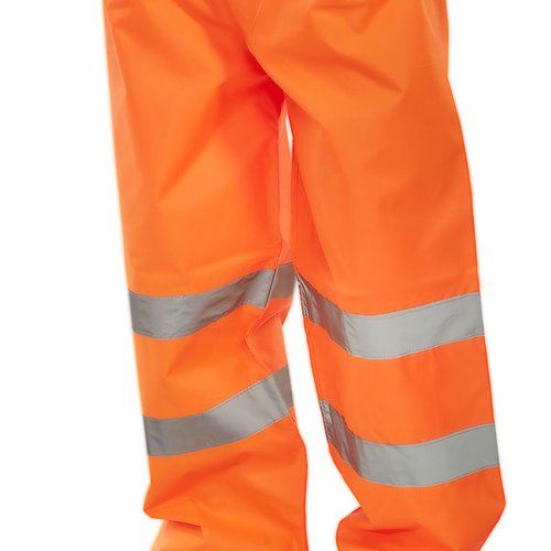 Beeswift High Visibility Traffic Trousers Orange L