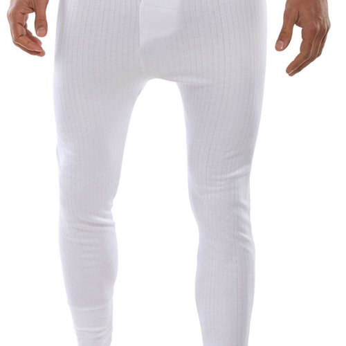 Beeswift Thermal Long Johns White M