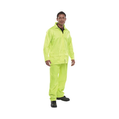 Nylon B-Dri Weatherproof Suit Saturn Yellow Small