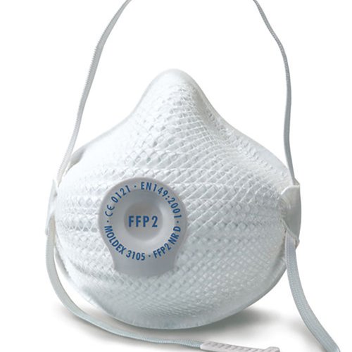 Moldex 3105 Mask FFP2V NRD (Pack of 10) BSW06789 Buy online at Office 5Star or contact us Tel 01594 810081 for assistance