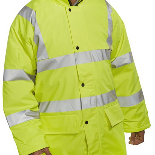 Beeswift High Visibility Breathable Lined Jacket Jackets BSW10134