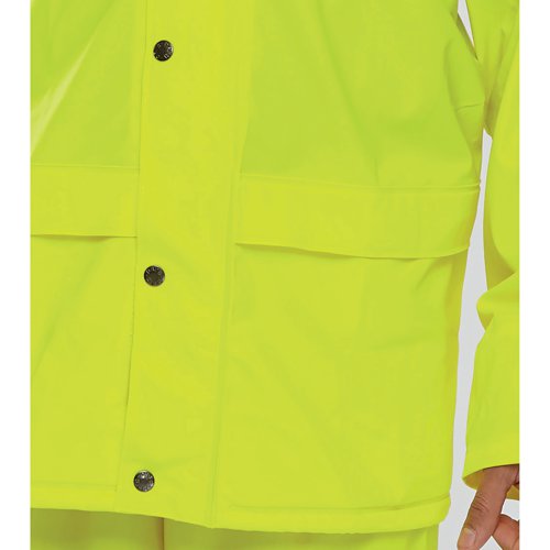 Beeswift Super B-Dri Weather Proof Jacket Saturn Yellow 3XL