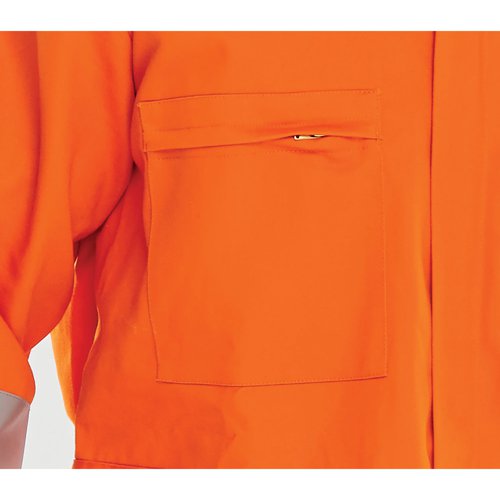 Beeswift Fire Retardant Boilersuit Nordic Design Orange 36