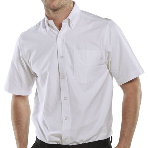 BSW13177 Beeswift Short Sleeve Oxford Shirt