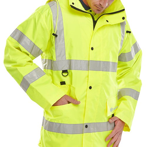 Beeswift Jubilee High Visibility Jacket Saturn Yellow S