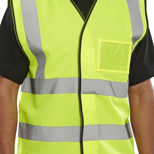 Beeswift High Visibility ID Vest BSW14144 Buy online at Office 5Star or contact us Tel 01594 810081 for assistance