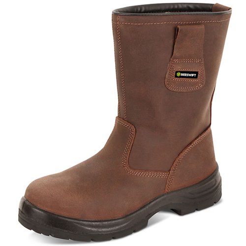 Beeswift Click S3 Pur Rigger Boots 1 Pair Brown 06
