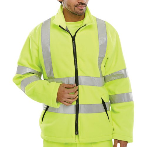 BSW16167 Beeswift Carnoustie High Visibility Fleece Jacket