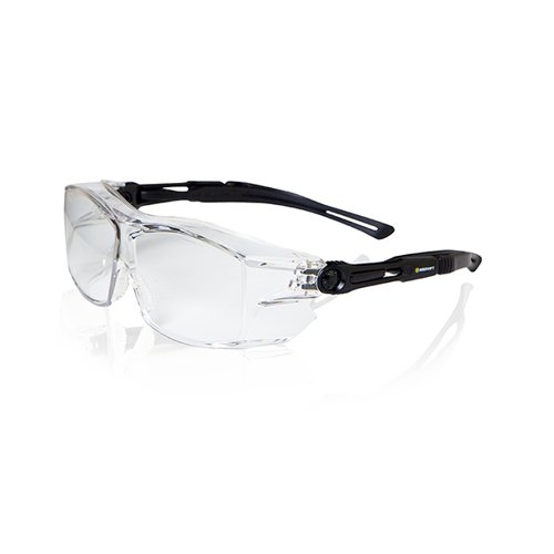 Beeswift H60 Ergonomic Temple Cover Spectacles Clear