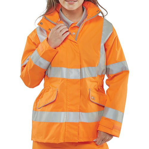 Beeswift Ladies Executive High Visibility Jacket Orange XL
