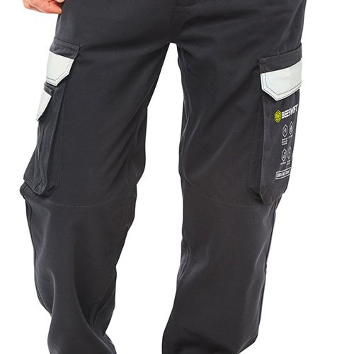 Beeswift Arc Flash Trousers Navy Blue 38