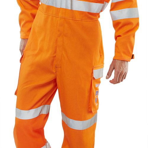 Beeswift B-Click Arc Flash Compliant GO/RT Coverall Beeswift
