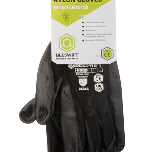 Beeswift Nite Star Nylon Gloves 1 Pair