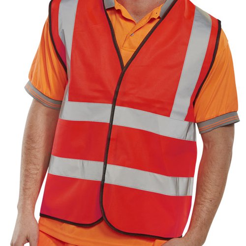 BSW30579 Beeswift High Visibility Waistcoat Full App G