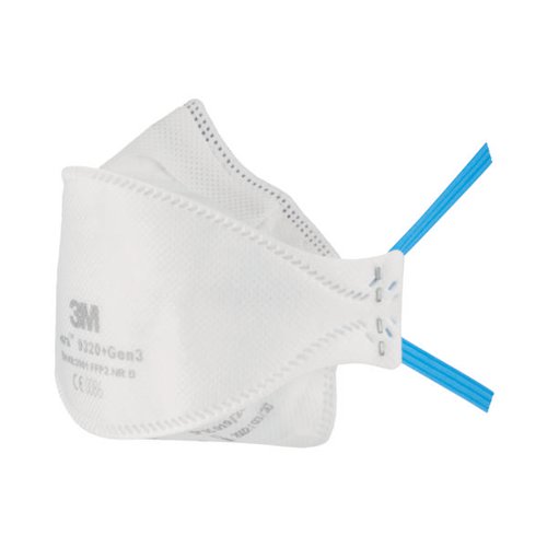 3m 9320 Aura Disposable Face Mask FFP2 3rd Generation (Pack of 20) - BSW32947
